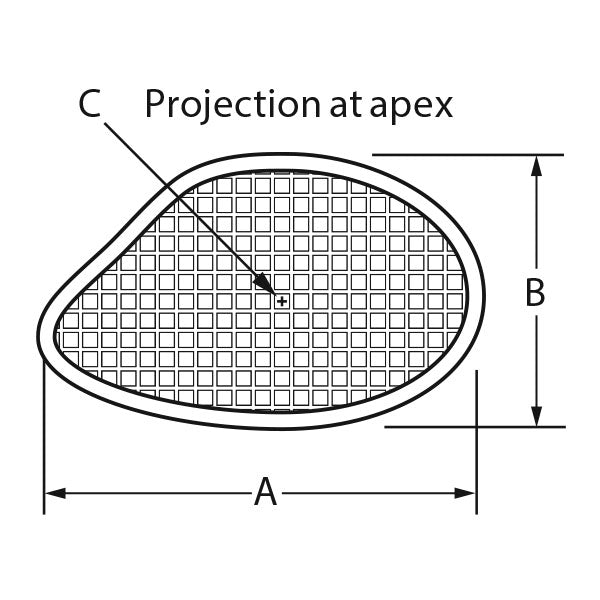 Implantech Conform Terino Malar Shell® Implant with 4mm Projection (Sold in Pairs)
