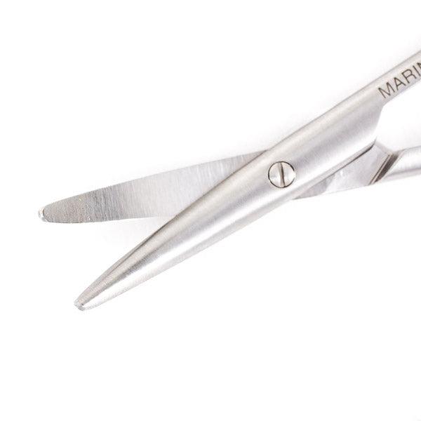 The Fomon Lower Lateral Scissors by Marina Medical have a 14cm supercut strongly curved blade for rhinoplasty | Precise Medical