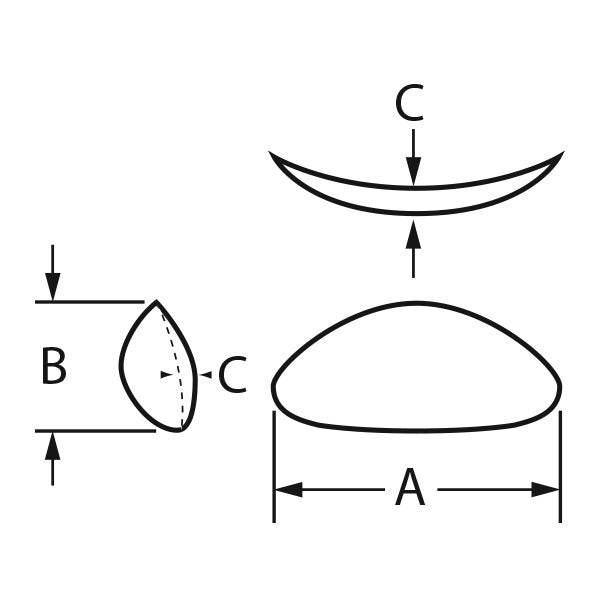 Implantech Glasgold Wafer™ for the EAC or TEAC Implant