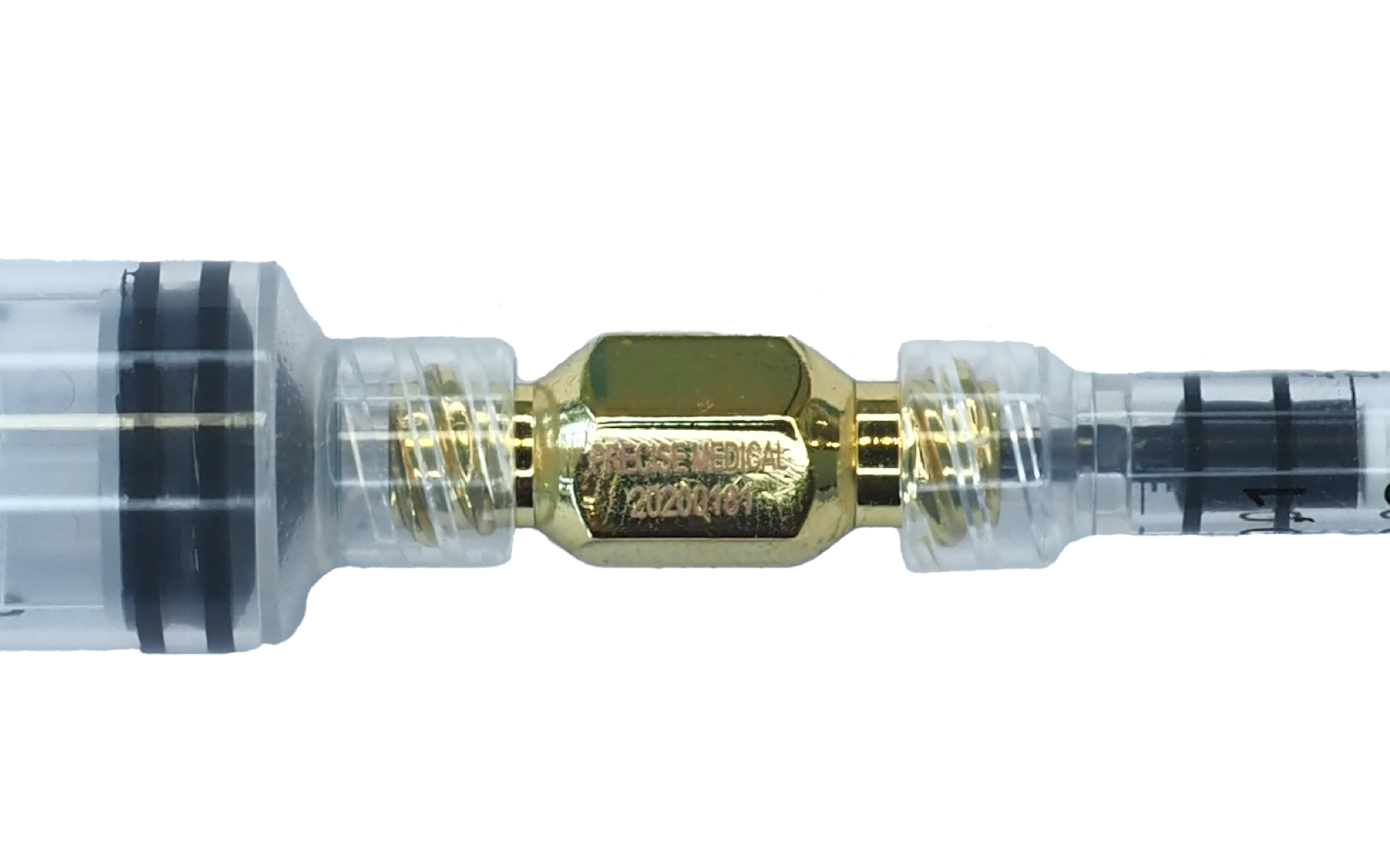 Precise Medical Luer Lock to Luer Lock Connector - Reusable