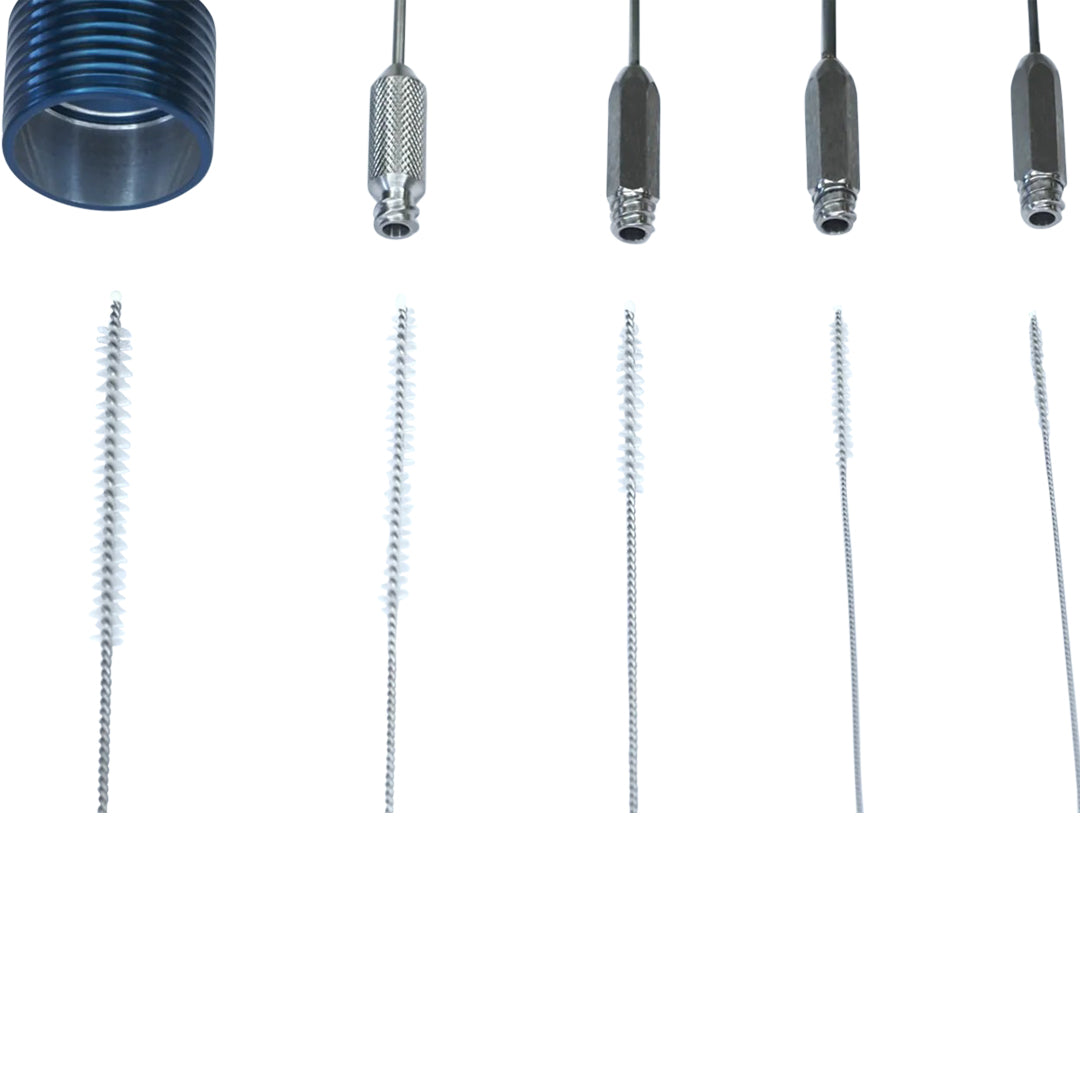 Cannula cleaning brushes by Precise Medical Supplies - Set Of 10