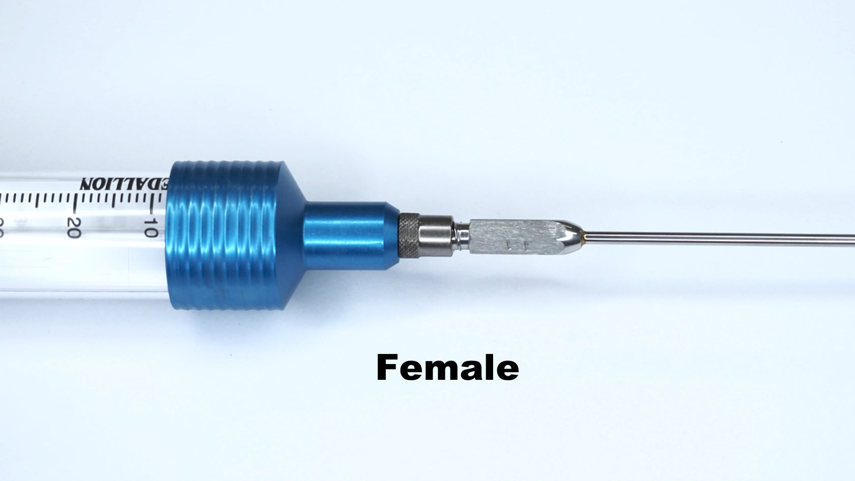 Shippert 60cc Toomey Syringe Connector to Luer Lock Syringe