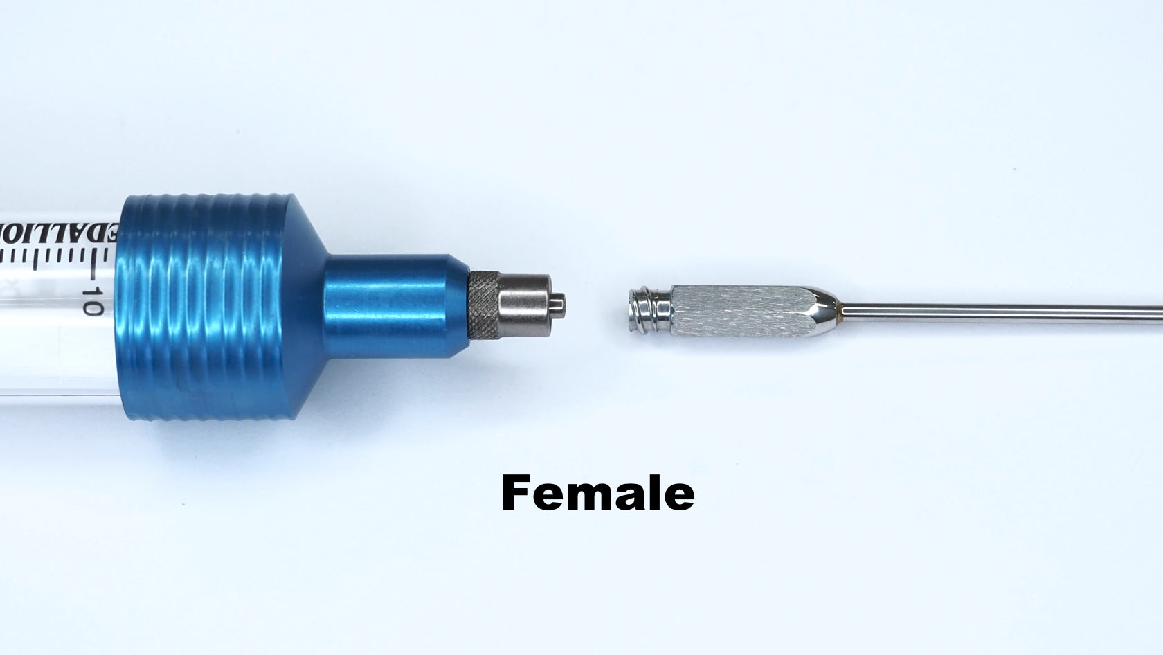 Shippert 60cc Toomey Syringe Connector to Luer Lock Syringe