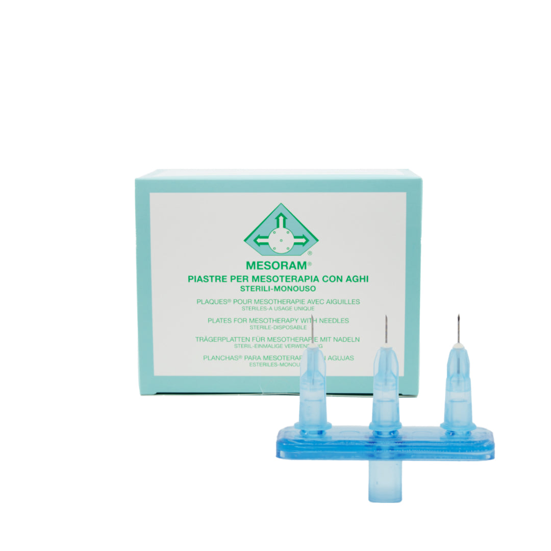 Mesoram Linear 3 Mesotherapy Needle Multi Injectors - Box of 36 Units