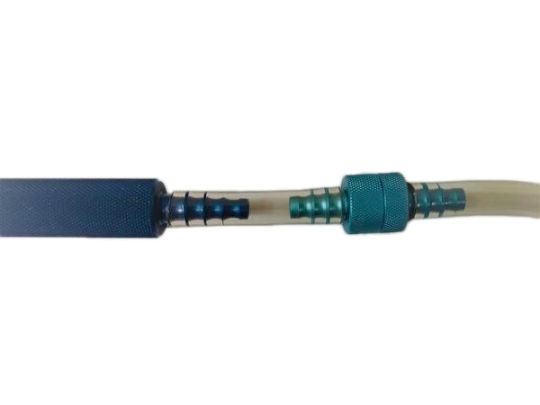 The Tubing Swivel Connector connects two pieces of suction tubing, so allowing the cannula to rotate without twisting the tubing so reducing wrist strain | Precise Medical