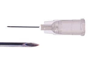 tsk steriject hypodermic needles hub view
