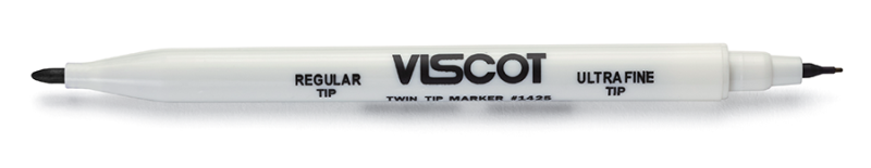 Twin Tip Surgical Marker | Gentian Violet Ink, Ultra Fine and Regular Tips